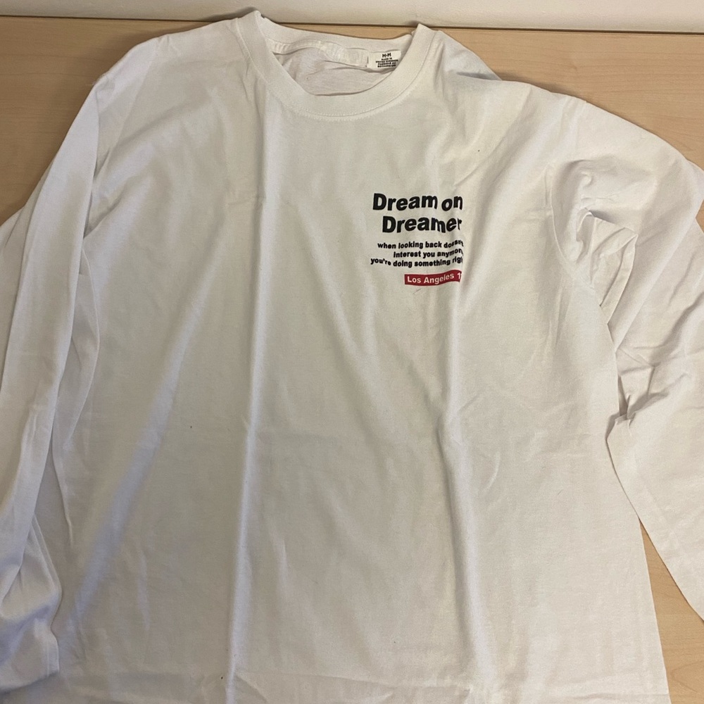 Urban Outfittera oversized white long sleeve